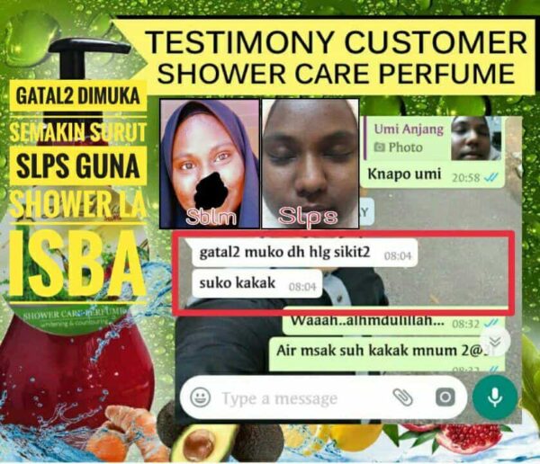Testimoni Sona Shower Care Perfume